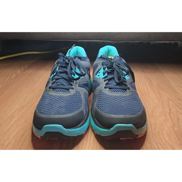 Nike Lunarglide 3 Lunarlon Fitsole Blue/Orange Running Shoes 8.5 - Picture 3 of 6